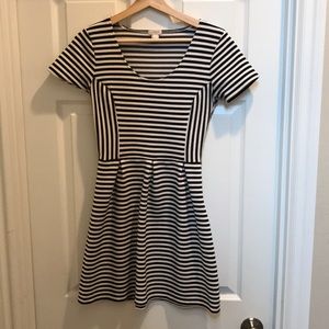 j. crew striped dress